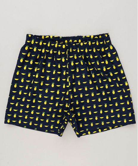 Samba-Cancao-Infantil-Tal-Pai-Tal-Filho-Estampada-de-Abacaxi-Azul-Marinho-9242623-Azul_Marinho_1