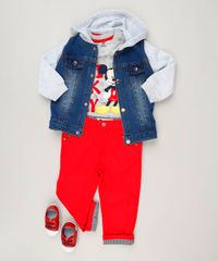 Jaqueta-Jeans-Infantil-com-Capuz-Manga-Longa-em-Moletom-de-Algodao---Sustentavel-Azul-Escuro-9118901-Azul_Escuro_3