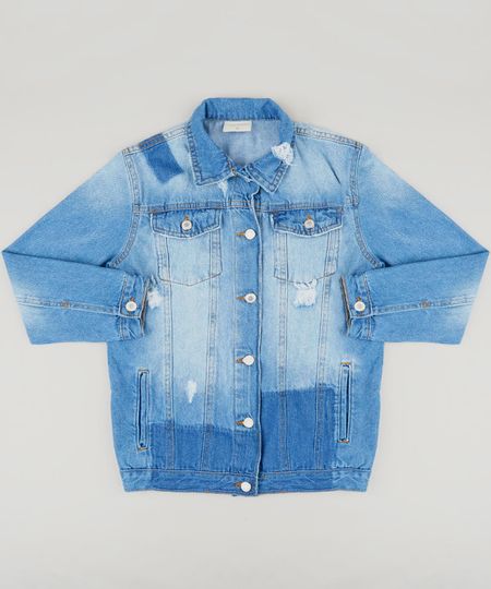 Jaqueta-Jeans-Infantil-com-Bolsos-e-Puidos-Azul-Claro-9217173-Azul_Claro_1 Jaqueta-Jeans-Infantil-com-Bolsos-e-Puidos-Azul-Claro-9217173-Azul_Claro_1