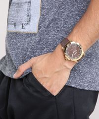 Kit-de-Relogio-Analogico-Mondaine-Masculino---Canivete---83395GPMVDH1K-Dourado-9252067-Dourado_2