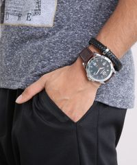 Kit-de-Relogio-Analogico-Mondaine-Masculino---Pulseira---83407G0MVNH1K-Prateado-9252079-Prateado_2