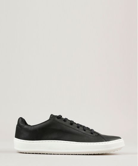 Tenis-Masculino-em-Couro-Preto-9215909-Preto_1