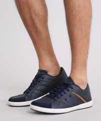 Sapatenis-Masculino-Ollie-com-Recortes-e-Microfuros-Azul-Marinho-9220654-Azul_Marinho_2