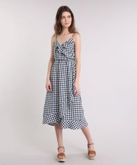 Vestido-Midi-Xadrez-com-Babados-Preto-9258504-Preto_3
