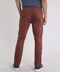 Calca-Masculina-Chino-Slim-com-Bolsos-Laranja-Escuro-9203006-Laranja_Escuro_2