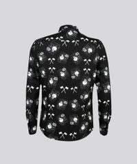 Camisa-Masculina-Estampada-com-Caveiras-Manga-Longa-e-Bolso--Preta-8873892-Preto_6