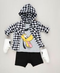 Conjunto-Infantil-de-Regata-Pluto-Cinza-Mescla---Bermuda-em-Moletom-Preta-8750771-Preto_3