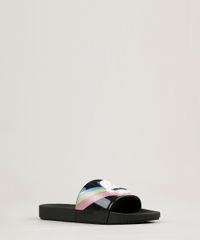 Chinelo-Slide-Infantil-Zaxy-Unicornio-com-Glitter-Preto-9232442-Preto_2
