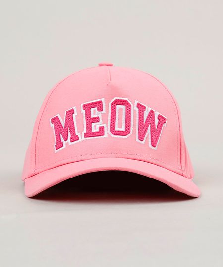 Bone-Infantil--Meow--Aba-Curva-Rosa-9130416-Rosa_1 Bone-Infantil--Meow--Aba-Curva-Rosa-9130416-Rosa_1