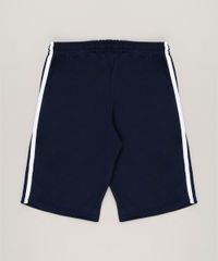 Bermuda-Infantil-Esportiva-com-Faixas-Laterais-Azul-Marinho-9156592-Azul_Marinho_2