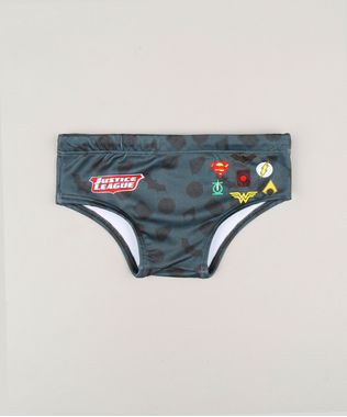 Sunga-Infantil-Estampada-Liga-da-Justica-Chumbo-9122329-Chumbo_1