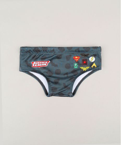 Sunga-Infantil-Estampada-Liga-da-Justica-Chumbo-9122329-Chumbo_1