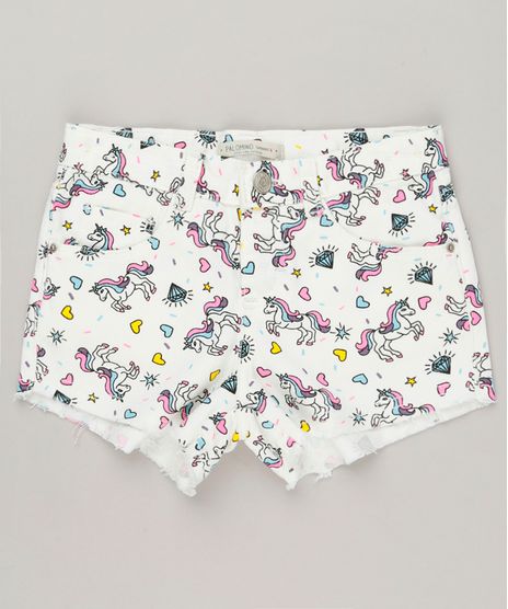 Short-Color-Infantil-Estampado-de-Unicornios-Barra-Desfiada-Off-White-9236528-Off_White_1