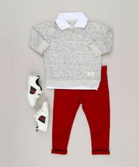 Blusao-Infantil-em-Moletom-Manga-Longa-Gola-Careca-Cinza-Mescla-Claro-9215608-Cinza_Mescla_Claro_3