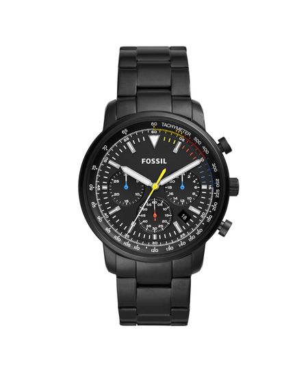 Relógio Fossil Masculino Sports Goodwin Chrono Preto - FS5413/1PN Menor preço em Relógio Fossil Masculino Sports Goodwin Chrono Preto - FS5413/1PN