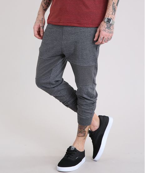 Calca-Masculina-Jogger-em-Moletom-Cinza-Mescla-Escuro-9114899-Cinza_Mescla_Escuro_1