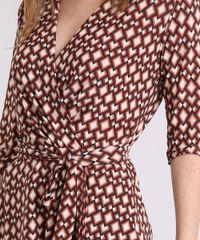 Blusa-Feminina-Estampada-Geometrica-Transpassada-Manga-Curta-Decote-V-Laranja-Escuro-9229765-Laranja_Escuro_4