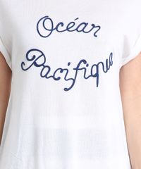 Blusa-Feminina--Ocean-Pacifique--Manga-Curta-Decote-Redondo-Off-White-9227665-Off_White_4