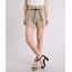 Short-Feminino-Cintura-Alta-com-Cinto-de-Amarrar-Kaki-9189863-Kaki_1