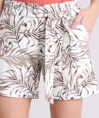 Short-Feminino-em-Linho-Estampado-de-Folhagem-com-Faixa-de-Amarrar-Off-White-9112212-Off_White_4