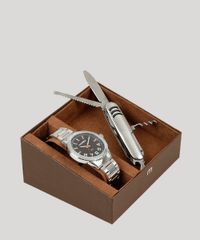 Kit-de-Relogio-Analogico-Mondaine-Masculino---Canivete---83451G0MVNE1K-Prateado-9252082-Prateado_1