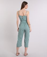 Macacao-Feminino-Pantacourt-Listrado-com-Faixa-Alcas-Finas-Decote-V-Verde-9191406-Verde_2