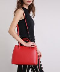Bolsa-Feminina-Trapezio-com-Alca-Removivel-Vermelho-9133478-Vermelho_2