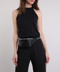 Pochete-Feminina-com-Corrente-Preta-9104487-Preto_2