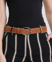 Cinto-Feminino-com-Tachas-em-Suede-Caramelo-9255670-Caramelo_2