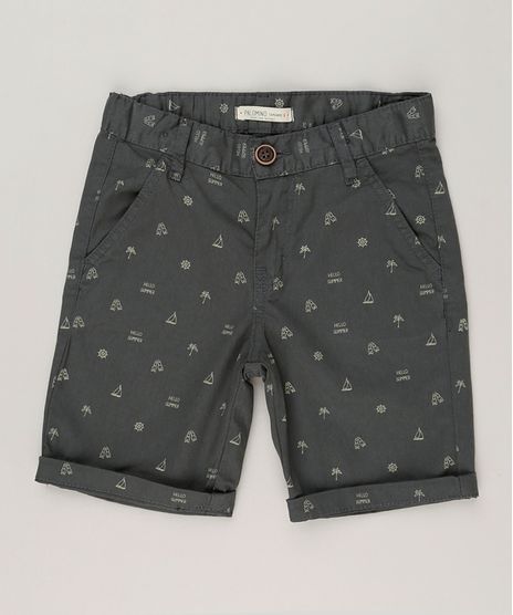Bermuda-Color-Infantil-Reta-Estampada-Chumbo-9238443-Chumbo_1