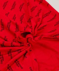 Blusa-Infantil-Cropped-com-No-Estampada-Manga-Curta-em-Algodao---Sustentavel-Rosa-Escuro-9233127-Rosa_Escuro_3