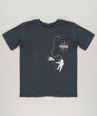 Camiseta-Infantil-Espacial-Astronauta-Manga-Curta-Gola-Careca-Chumbo-9227400-Chumbo_1