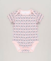 Body-Infantil-Estampado-da-Minnie-Manga-Curta-Decote-Redondo-em-Algodao---Sustentavel-Rose-9124356-Rose_1
