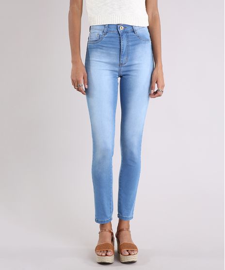 Calca-Jeans-Feminina-Hot-Pant-Sawary-Super-Skinny-Azul-Claro-9035560-Azul_Claro_1