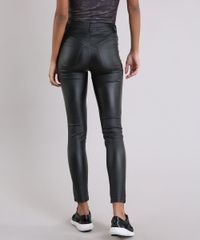 Calca-Feminina-Super-Skinny-Resinada-com-Ziper-Preta-9099170-Preto_2