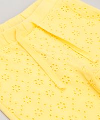 Calca-Infantil-com-Laise-em-Algodao---Sustentavel-Amarela-9112666-Amarelo_4