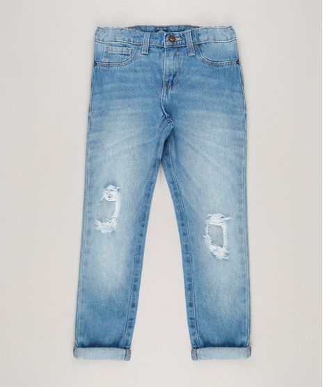 Calca-Jeans-Infantil-Mom-Pants-com-Rasgos-Azul-Claro-9217172-Azul_Claro_1