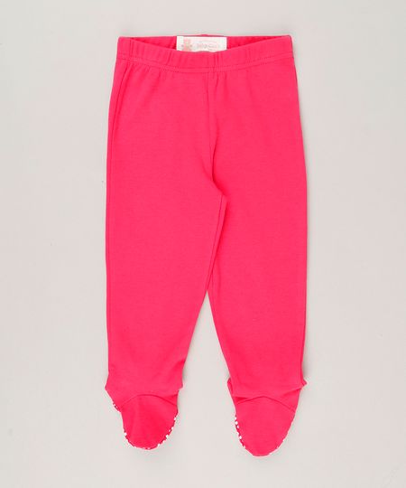 Calca-Infantil-Basica-com-Pezinho-em-Algodao---Sustentavel-Rosa-Escuro-9124812-Rosa_Escuro_1