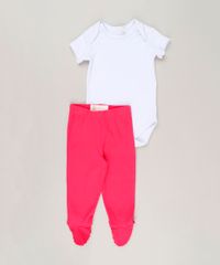 Calca-Infantil-Basica-com-Pezinho-em-Algodao---Sustentavel-Rosa-Escuro-9124812-Rosa_Escuro_3