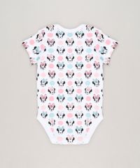 Body-Infantil-Estampado-da-Minnie-Manga-Curta-Decote-Redondo-em-Algodao---Sustentavel-Branco-9124834-Branco_2