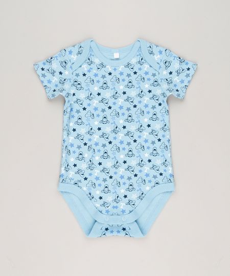 Body-Infantil-Estampado-do-Tigrao-Manga-Curta-Gola-Careca-em-Algodao---Sustentavel-Azul-Claro-9124813-Azul_Claro_1