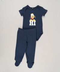 Body-Infantil-Pluto-Manga-Curta-Gola-Careca-em-Algodao---Sustentavel-Azul-Marinho-9124807-Azul_Marinho_3