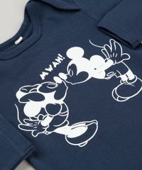 Body-Infantil-Mickey-e-Minnie-Manga-Curta-Decote-Redondo-em-Algodao---Sustentavel-Azul-Marinho-9124832-Azul_Marinho_4
