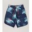 Bermuda-Surf-Infantil-com-Cordao-Estampada-de-Folhagem-Azul-Marinho-9192150-Azul_Marinho_1