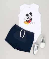 Body-Infantil-Mickey-Sem-Manga-Gola-Careca-em-Algodao---Sustentavel-Branco-9124816-Branco_3