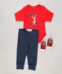 Body-Infantil-Tigrao-Manga-Longa-Gola-Careca-em-Algodao---Sustentavel-Vermelho-9124375-Vermelho_3