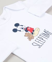 Body-Infantil-Mickey--Sleep-Time--Manga-Longa-Gola-Careca-em-Algodao---Sustentavel-Branco-9124365-Branco_4