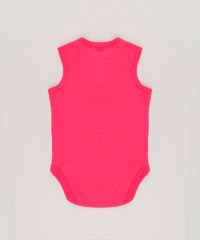 Body-Infantil-Minnie-Sem-Manga-Decote-Redondo-em-Algodao---Sustentavel-Rosa-Escuro-9124363-Rosa_Escuro_2