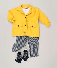 Jaqueta-Infantil-com-Bolsos-Amarela-9228375-Amarelo_3