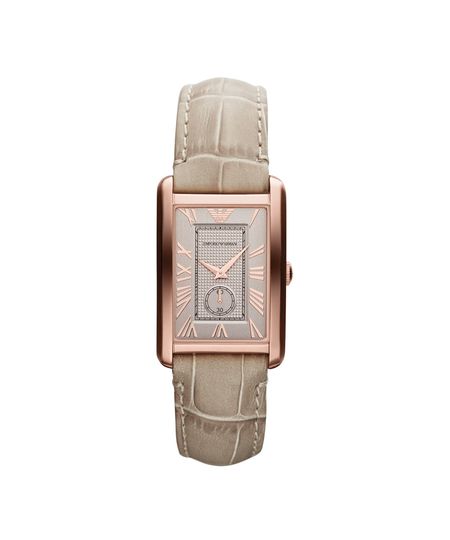 Relógio Emporio Armani Feminino Bege - HAR1673/Z Menor preço em Relógio Emporio Armani Feminino Bege - HAR1673/Z